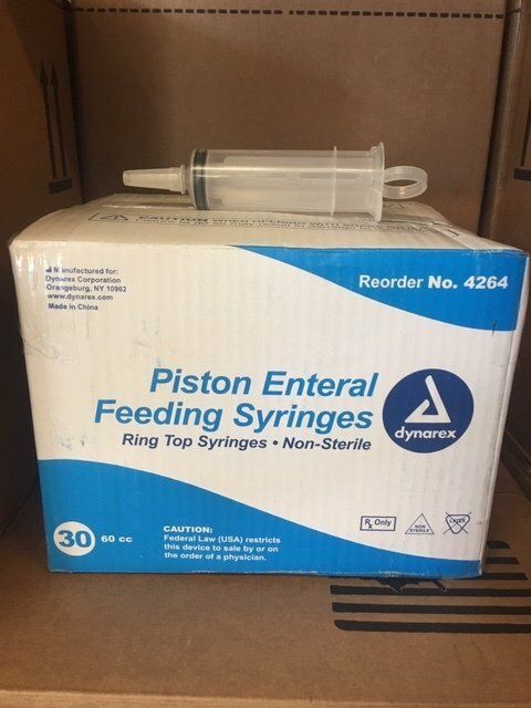 POLE BAG FEEDING SYRINGE 30/CS