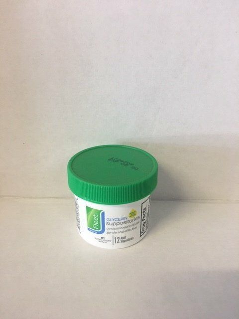 GLYCERIN SUPP ADULT  12/BX