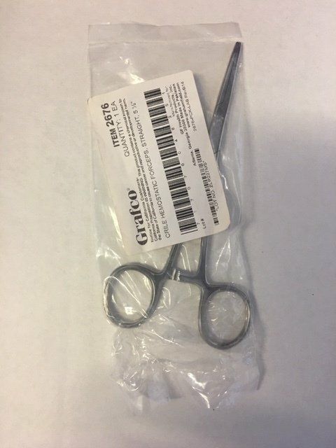 HEMOSTAT 5in STRAIGHT(13171)EA