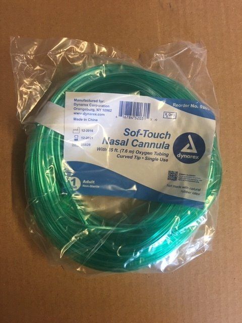 O2 SOFT TIP CANNULA 25FT #1823