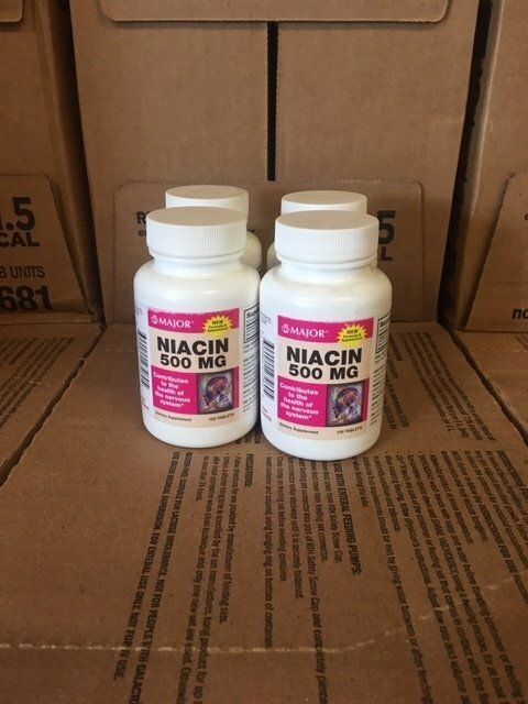 NIACIN 500MG  100/BTL