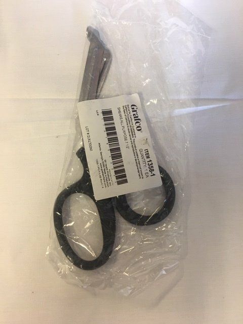 BANDAGE SCISSORS 4.5in-EA