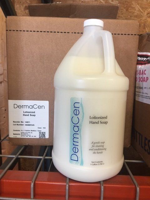 LOTION SOAP DERMACEN 1 GAL