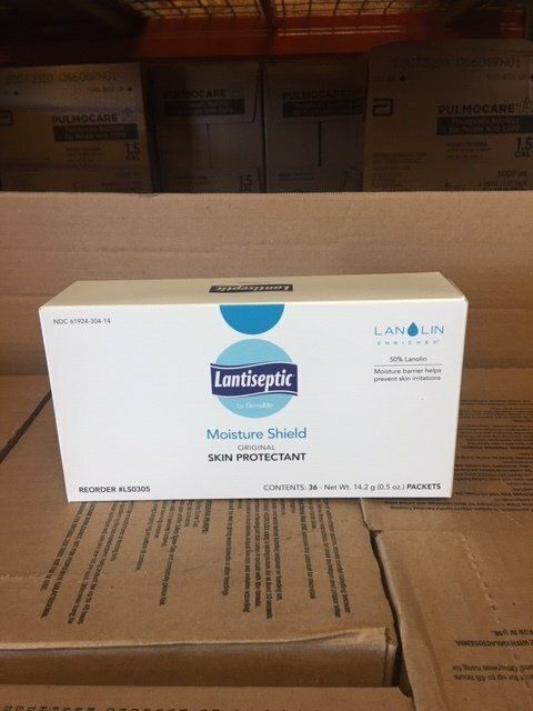 LANTISEPTIC PKTS .5oz  36/BX