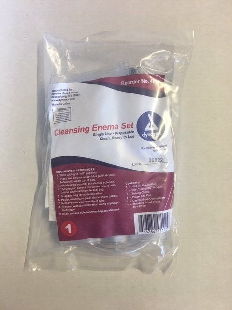 ENEMA BAG DISPOSABLE-EA