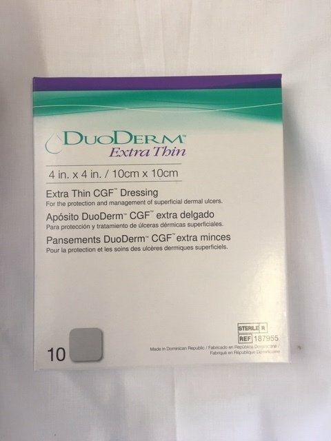 DUODERM DRSG.X-THIN 4x4-EA