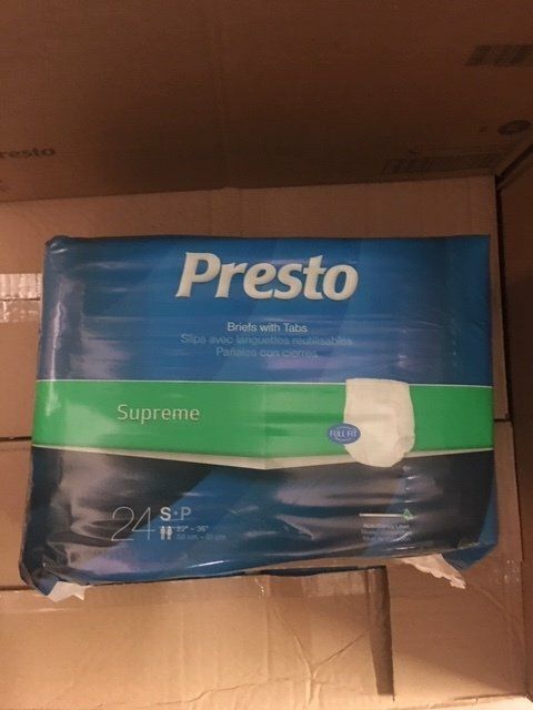 DIAPER PRESTO SMALL 96/CS ABB21010