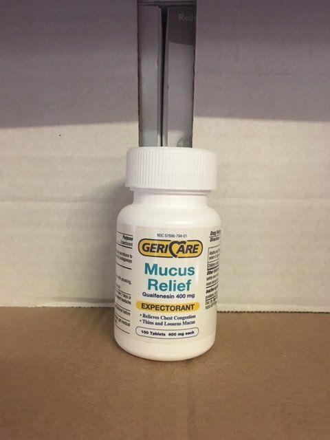 MUCINEX(GENERIC)400MG 100/BTL
