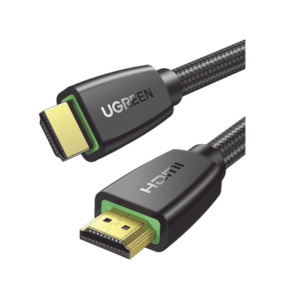 Cable HDMI 2.0  de Nylon Trenzado / 3 m / 4K@60Hz / HDR / 3D / HEC (Canal Ethernet HDMI) / ARC (Canal de Retorno de Audio / Color Profundo de 48 bits / Audio de 32 canales / HDCP 2.2 /Audio DTS: X / 