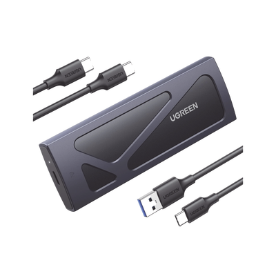 Carcasa Disco Duro NVME M.2 (Enclosure) | Hasta 2TB | USB3.2 a 10 Gbps | Soporta M Key y B+M Key | Compatible con SSD M.2 NVME 2230/2242/2260/2280 | UASP | S.M.A.R.T. | TRIM | ESD Incorporado | Color