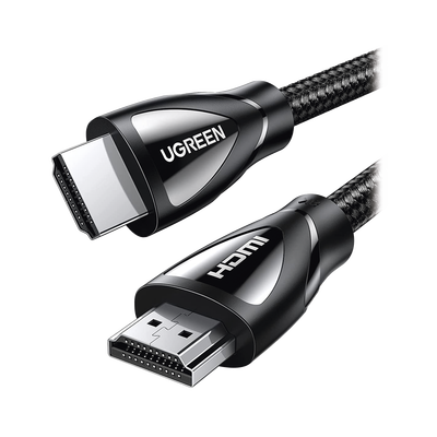 Cable HDMI 2.1 de Nylon Trenzado / 5 Metros / 8K@60Hz/4K@120Hz / eARC (Canal de Retorno de Audio / HDR10+ / VVR / HEC (Canal Ethernet HDMI) / ALLM / 3D / Dolby Atmos / Dolby Visión / 48 Gbps / Mayor 