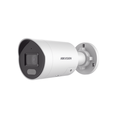 [Dual Light + ColorVu] Bala IP 4 Megapixel / Lente 2.8 mm / 40 mts IR + 40 mts Luz Blanca / Microfono Integrado / Exterior IP67 / WDR 130 dB / Videoanaliticos (Filtro de Falsas Alarmas) / Captura Fac