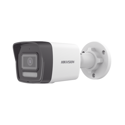 Bala IP 2 Megapixel / Lente 2.8 mm / Dual Light (30 mts IR + 20 mts Luz Blanca) / Micrófono Integrado / ACUSENSE Lite / Exterior IP67 / H.265+ / PoE / ONVIF 