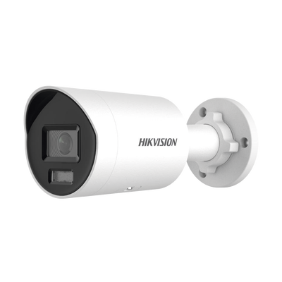 [Dual Light + ColorVu] Bala IP 4 Megapixel / Lente 2.8 mm / 40 mts IR + 40 mts Luz Blanca /  Microfono Integrado / Exterior IP67 /   WDR 130 dB / Videoanaliticos (Filtro de Falsas Alarmas) / Captura 