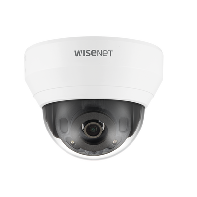 Cámara IP Tipo Domo Interior 2 Megapíxel / Lente 4mm / IR 20M / WDR 120db / H.265 &amp; WiseStream / Micrófono Interconstruido