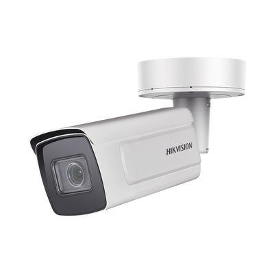 (Reconocimiento de Marca, Modelo, Color, Placa) Bala IP 4 Megapixel / Lente Mot. 2.8 a 12 mm / ANPR / Reconocimiento y Captura de Placas Vehiculares / WDR 140 dB / IP67 / IK10 / 50 mts IR EXIR / Micr