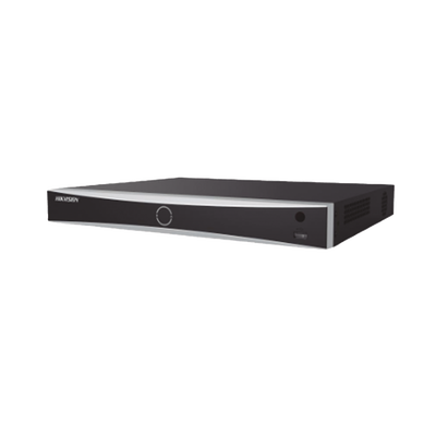 NVR 12 Megapixel (4K) / 8 Canales IP / 8 Puertos PoE+ / ACUSENSE / Reconocimiento Facial / POS / 2 Bahías de Disco Duro / HDMI en 4K / Alarmas I/O