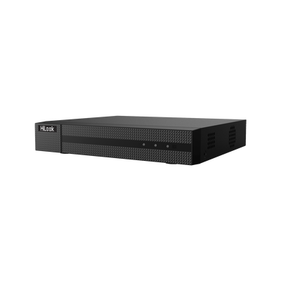 DVR 8 Canales TurboHD + 2 Canales IP / 2 Megapíxel (1080P) Lite / Acusense Lite (Evita Falsas Alarmas) / Audio por Coaxitron / 1 Bahía de Disco Duro / H.265+ / 1 Canal de Audio / Salida de Vídeo Full