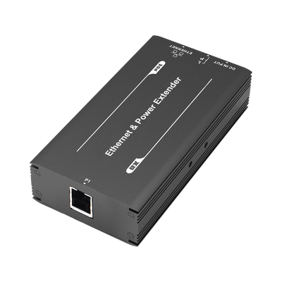 (POE 600 METROS) Transmisor para Extensor PoE TT-8001R  / 1 Puerto  para recepción de video y alimentación (PoE) / IDEAL PARA DOMOS Y CAMARAS IP / Conexión en Cascada / Soporta PTZ´s de 60 W / Soport