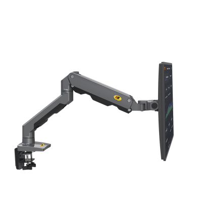 Montaje de Escritorio Articulado para Monitores de  27-45&quot; / Soporta hasta 15 kg / Vesa 75 x 75 / 100 x 100 / Acero / Giro: 360°
