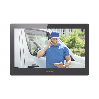 Monitor Touch Screen 10&quot; para Videoportero IP / Estético / Video en Vivo / WiFi / Apertura Remota / llamada entre monitores / Audio de dos vías / Policarbonato