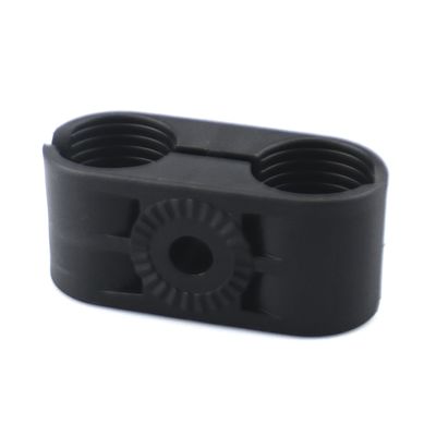 Paquete de 10 Sujetadores Plasticos Para Cable Coaxial de 5/8&quot;