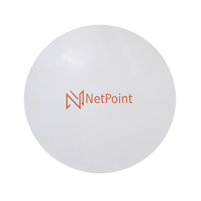Antena de parabola profunda, blindada, con supresión al ruido de 2 ft, 4.9-6.4 GHz, Ganancia 30 dBi con SLANT de 45 ° y 90 °, ideal para hasta 30 km, Conectores N-hembra, montaje con alineación milim