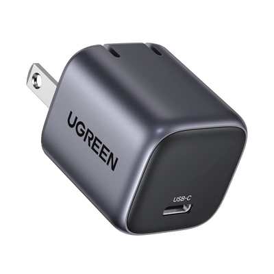 Cargador Mini de 20W serie Nexode | 1 USB-C de Carga Rápida | Tecnología GaN II | Power Delivery 3.0 | Quick Charge 4.0 | Carga Inteligente | Múltiple Protección  | Mayor Eficiencia Energética | Tama