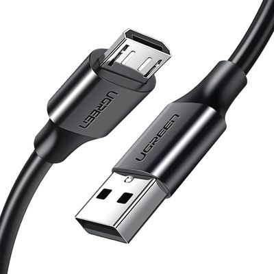 Cable USB-A a Micro USB | 2 Metros | Tecnología de Carga Rápida Qualcomm / QC 3.0/2.0 | Recarga hasta 18W | Transmisión de Datos hasta 480Mbps | Tecnología de Carga Segura | Hasta 5,000 Flexiones | A