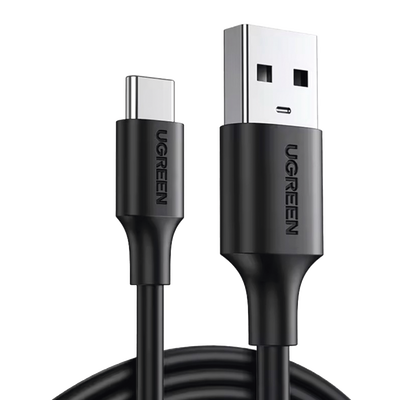 Cable USB-A a USB-C | 1 Metro | Carga y Sincronización de Datos | Carga Rápida 60W | Datos 5 Gbps | QC 3.0/2.0 | FPC | AFC | Protección Integrada | Duradero y Flexible| Caja ABS | Cubierta de TPE | C