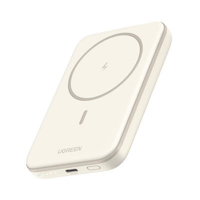 Power Bank MagSafe de 5000mAh | 15W | Carga Inalámbrica y por Cable USB-C | Sistema de Protección Inteligente | Tecnología de Carga Rápida | Ultra Delgado | Ultra ligero | Compatible con iPhone 15/14