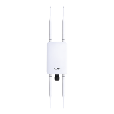 Punto de Acceso Omnidireccional Súper Wi-Fi, Doble Banda en 2.4 y 5 GHz, Hasta 300 m de Cobertura, Hasta 256 Usuarios Concurrentes, Wave 2, MU-MIMO 2x2, Hasta 1267 Mbps, Carcasa IP67