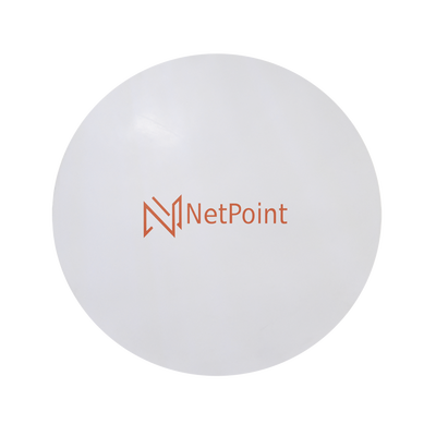 Antena de parabola profunda, blindada, con supresión al ruido de 2 ft, 4.9-6.4 GHz, Ganancia 30 dBi con SLANT de 45 ° y 90 °, ideal para hasta 30 km, Conectores N-hembra, montaje con alineación milim