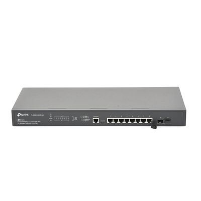 Switch L2+ Omada PoE+ / 8 Puertos PoE+ MultiGigabit 2.5G / 2 Puertos SFP+ 10G / 2 Puertos Consola (RJ45 y microUSB) / Administración Centralizada Omada o Stand-Alone / Multicast IGMP / Presupuesto Po