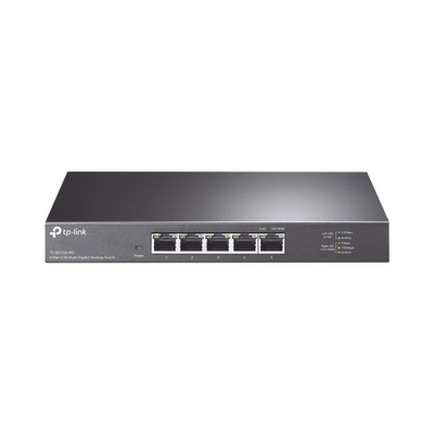 Switch Gigabit no administrable de 5 puertos 100 Mbps/ 1 Gbps/ 2.5 Gbps ideal para WiFi 6