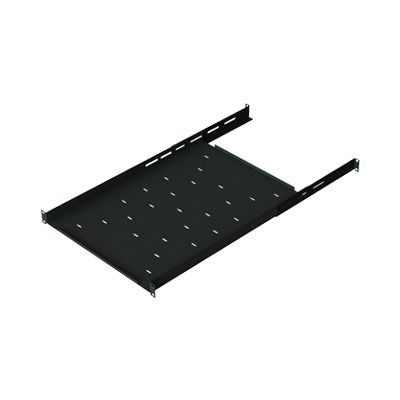 Charola Ajustable para Rack de 19&quot; de 4 postes de 1 Unidad de Espacio. Profundidad de 633 a 816 mm