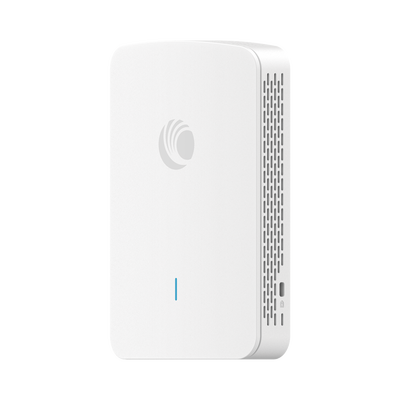 Punto de Acceso Empresarial Wi-Fi 6 de Pared Cambium Networks XV2-22H con 3 Puertos Gigabit (1 con Salida PoE) / Gestión desde la Nube / Seguridad WPA3 / Diseñado para una Instalación Discreta y Rápi