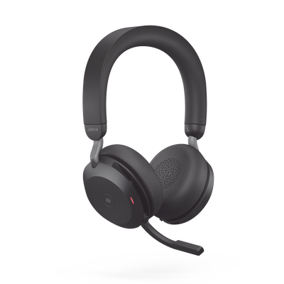 Jabra Evolve2 75, Auricular stereo versión MS con cancelación de ruido activa, dongle USB-A indicador de ocupado (Busylight)(27599-999-999)