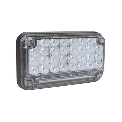 Luz de Advertencia de 7X4&quot;, Color Claro, Con Luz de Trabajo, Ideal para Ambulancias