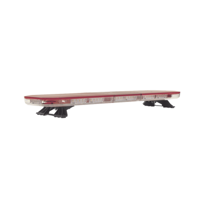 Barra de luces LED de 47&quot;, 124 LED, con control de tráfico en color ámbar, dual color rojo/claro, ideal para equipar ambulancias y unidades de bomberos