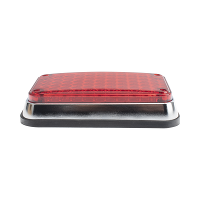 Luz de Advertencia de 6X4&quot;, Color Rojo, Ideal para Ambulancias