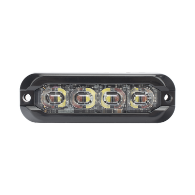 Luz perimetral , 8 LED Ultra Brillantes, Dual Color Rojo / Claro