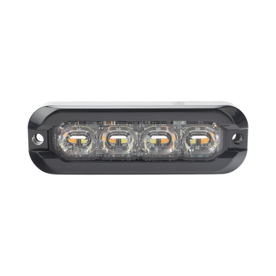 Luz perimetral , 8 LED Ultra Brillantes, Dual Color Ambar / Claro