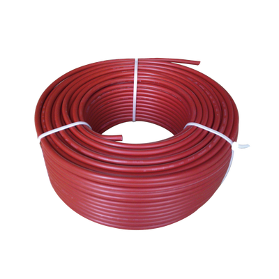 Cable Fotovoltaico Rojo / 10 mm² ( 8 AWG) / Material COBRE /  2000V / Rollo de 50 metros.