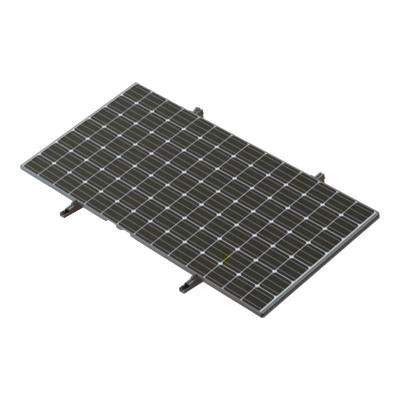  Montaje Para Piso de Concreto Para un Modulo Fotovoltaico  de 450 a 660W