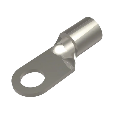 Zapata Terminal de Ojillo para Tornillo 1/4&quot; (6.35 mm)  y Calibre 6 AWG.