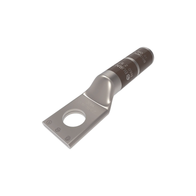 Zapata Terminal de Cañón Largo para Tornillo  5/16&quot; y Calibre 2 AWG.