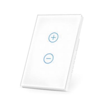 (ZWAVE) Dimmer panel táctil touch inalámbrico Zwave Plus. Compatible con Hubitat HC8, Álula  M2M, otros 