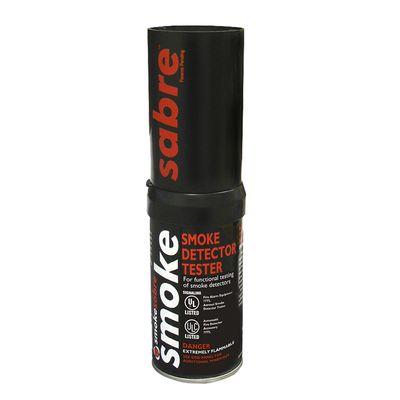 Lata De Humo Sintético En Aerosol Para Prueba De Detectores Puntuales, Libre De Silicona, 100% biodegradable, No Contamina Los Detectores, Uso Manual, Listado UL