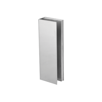 Montaje &quot;U&quot; para Puertas de Vidrio/ 3/4&quot; de Grosor/ Para Chapas Magnéticas de 1200 lbs./ Ajuste por Opresores